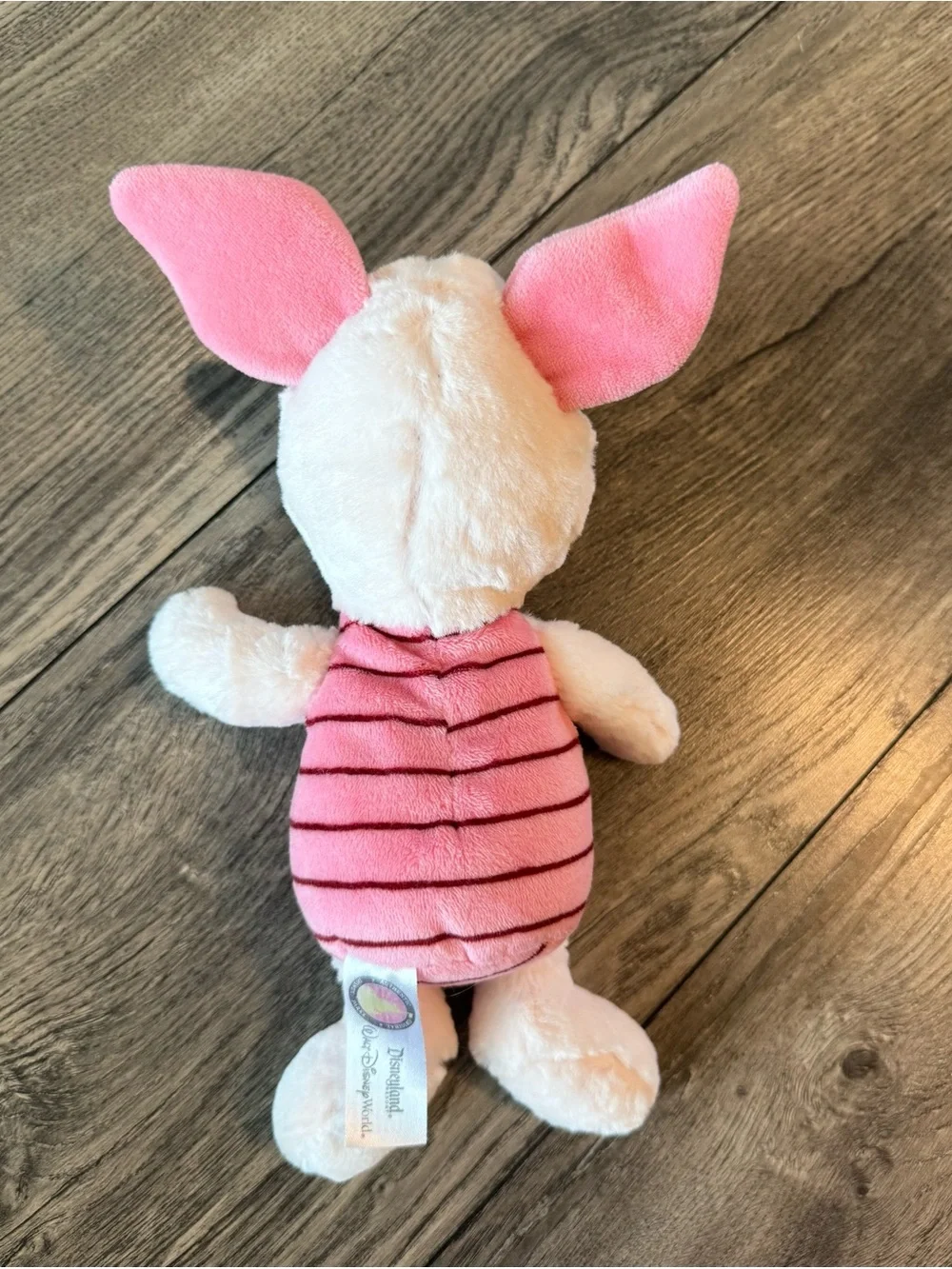 Vintage Disney Parks Piglet Plush Winnie the Pooh Disneyland Disney World 10”